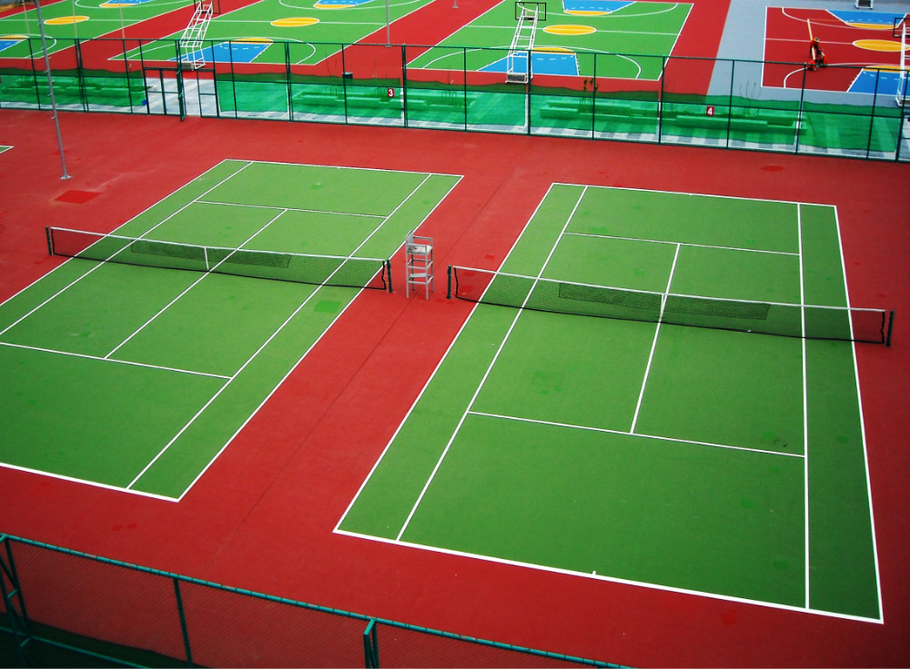 บริษัทรับสร้าง สนามเทนนิสพร้อมระบบกันซึม
